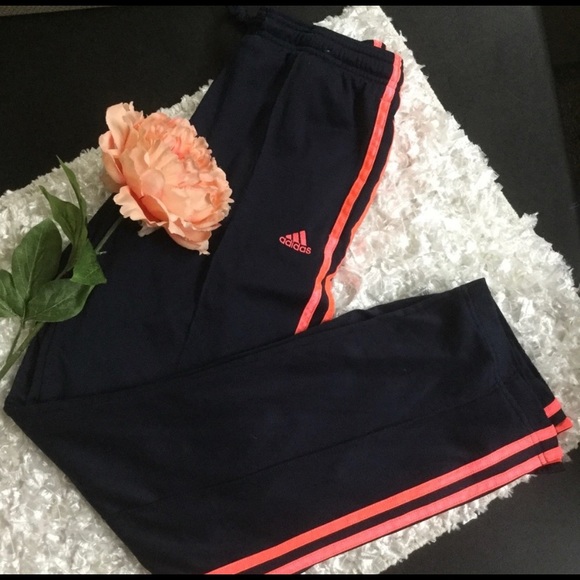 adidas Pants - Adidas Navy Blue Warm Up Pants